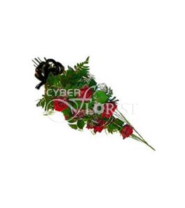funeral bouquet of roses