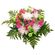 bouquet of mums and carnations. Russia