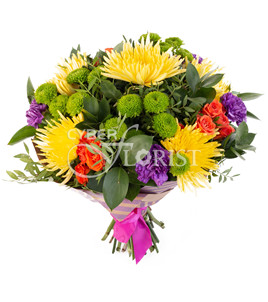 spray chrysanthemums and carnations