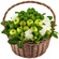 green fruit basket. Serbia