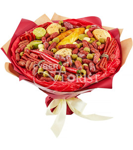 edible arrangement of meats