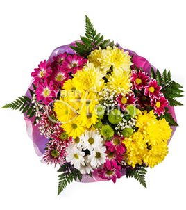 bouquet of spray chrysanthemums