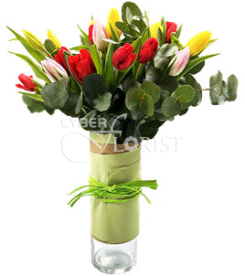 bouquet of tulips 'Spring Mix'