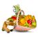fruit basket with plush toy. Poland